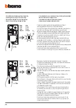 Предварительный просмотр 28 страницы Bticino 363915 Installation Manual