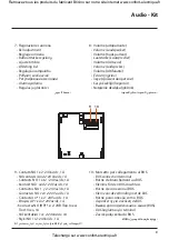 Предварительный просмотр 8 страницы Bticino 364211 Installation Manual