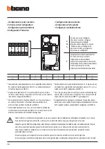 Предварительный просмотр 18 страницы Bticino 364232 Installation Manual