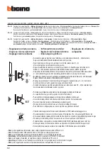 Предварительный просмотр 32 страницы Bticino 364232 Installation Manual