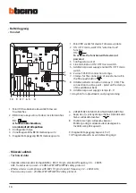 Preview for 14 page of Bticino 364614 Installation Manual
