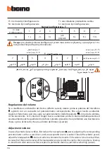 Предварительный просмотр 16 страницы Bticino 365411 Installation Manual