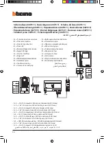 Предварительный просмотр 14 страницы Bticino 367511 Installation Manual