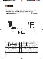 Предварительный просмотр 18 страницы Bticino 367511 Installation Manual