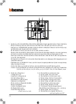 Предварительный просмотр 12 страницы Bticino 368611 Installation Manual