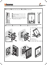 Предварительный просмотр 6 страницы Bticino 369911 Instructions For Use Manual