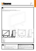 Preview for 1 page of Bticino 391420 User Manual