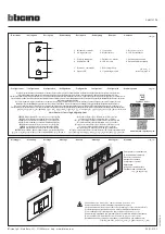 Preview for 1 page of Bticino AM4570CWI Instructions