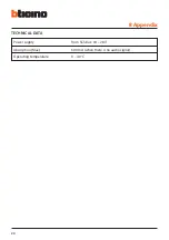 Предварительный просмотр 24 страницы Bticino AXOLUTE Nighter Installation Manual