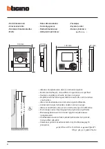 Предварительный просмотр 4 страницы Bticino BTI-366511 Installation Manual