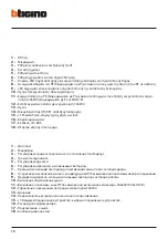 Предварительный просмотр 18 страницы Bticino BTI-366511 Installation Manual