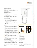 Preview for 27 page of Bticino D45 Technical Manual
