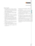 Preview for 35 page of Bticino D45 Technical Manual