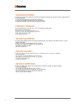 Предварительный просмотр 4 страницы Bticino F4N103 Installation Manual