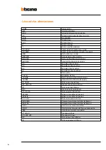 Preview for 26 page of Bticino F4N105 Installation Manual