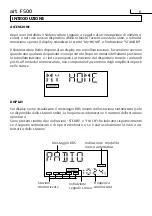 Preview for 6 page of Bticino F500 COAX Instruction Sheet