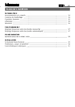 Предварительный просмотр 23 страницы Bticino F500 COAX Instruction Sheet