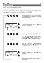Предварительный просмотр 58 страницы Bticino F500 COAX Instruction Sheet