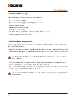 Предварительный просмотр 4 страницы Bticino H4687 Installation Manual