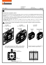 Bticino HA4572 Instructions For Use Manual предпросмотр
