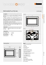 Bticino HC 4690 Technical Sheet предпросмотр