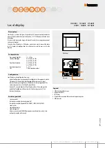Bticino HC 4891 Technical Sheet предпросмотр