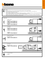 Bticino HC4051A15US Manual preview