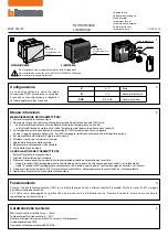 Bticino HC4618 Instructions For Use Manual предпросмотр