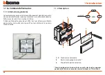 Preview for 22 page of Bticino HC4680 Instruction Sheet