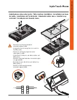 Предварительный просмотр 11 страницы Bticino Iryde Touch Phone Installation Manual
