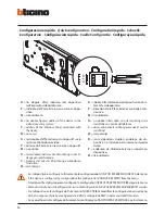 Предварительный просмотр 12 страницы Bticino Iryde Touch Phone Installation Manual