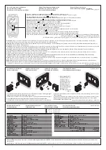 Preview for 2 page of Bticino K4027CWI Instructions