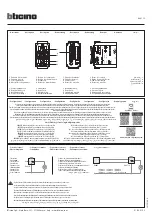 Bticino K4411C Manual preview