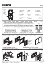 Bticino K4570CWI Quick Start Manual preview