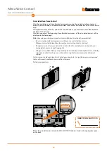 Preview for 20 page of Bticino KG8013 User And Installation Manual