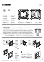 Preview for 1 page of Bticino L4003CW Quick Start Manual