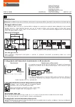 Preview for 1 page of Bticino L4450 Polyx Clima Installation Instructions Manual