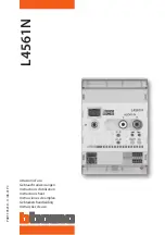 Bticino L4561N Instruction Sheet предпросмотр
