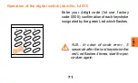 Предварительный просмотр 73 страницы Bticino Living L4531 Instruction Sheet