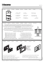 Preview for 1 page of Bticino LN4027CWI Manual