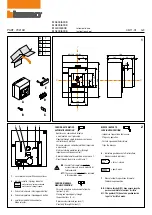 Bticino MA400/630E Instruction Sheet preview