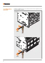 Предварительный просмотр 46 страницы Bticino Megabreak 2500 Installation Manual