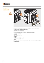 Предварительный просмотр 134 страницы Bticino Megabreak 2500 Installation Manual