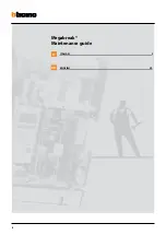 Предварительный просмотр 2 страницы Bticino Megabreak T803LE1250 Maintenance Manual