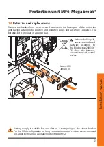 Preview for 51 page of Bticino MP6-Megabreak MP6SH Instruction Manual