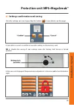 Предварительный просмотр 61 страницы Bticino MP6-Megabreak MP6SH Instruction Manual