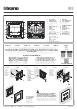 Preview for 1 page of Bticino N4003DCW Quick Start Manual