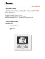 Preview for 4 page of Bticino Polyx Memory Display Installation Manual