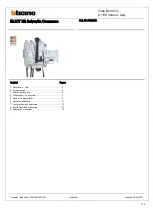 Preview for 1 page of Bticino Salvavita Connesso G723SC Manual