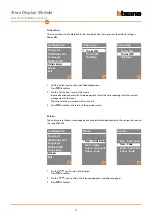 Preview for 18 page of Bticino Sfera 352500 User And Installation Manual